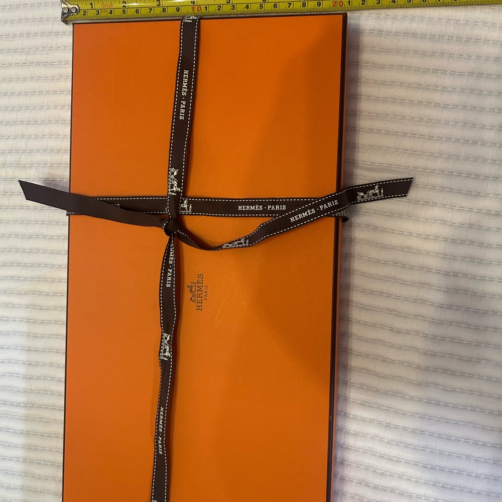 Hermès Orange Box with Ribbon